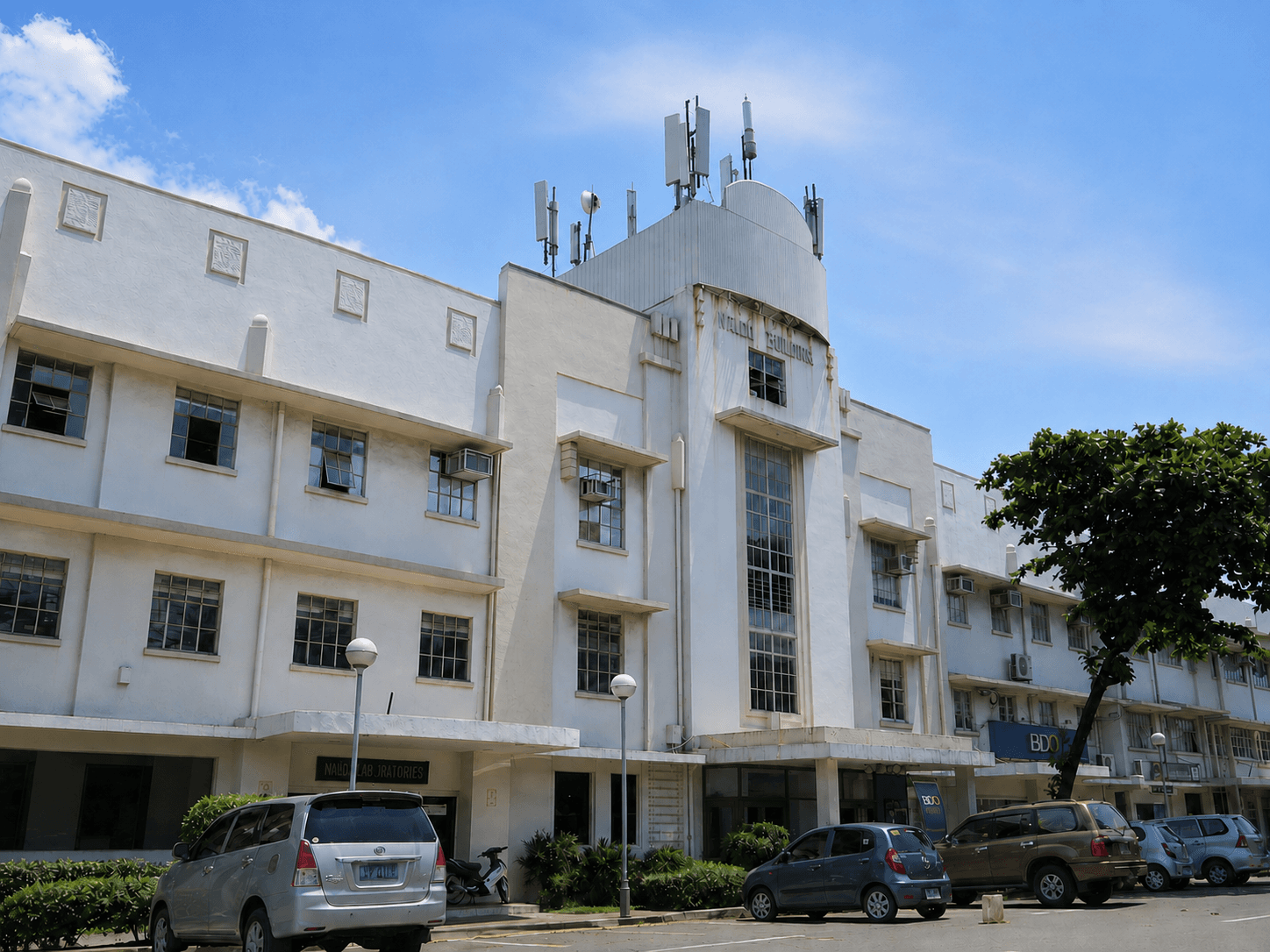 The office building housing Harbourfield Corporation's headquarters in Port Area, Manila
